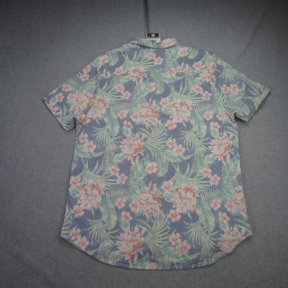 Chubbies Shirt Mens Medium Floral Resort Wear Friday Short Sleeve Button Up - Picture 6 of 15